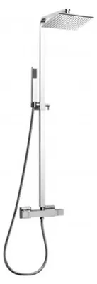 Produktbild von AIRTHERM Duschsäule mit Thermostatarmatur, Chrom