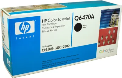 Produktbild von HP 501A Schwarz Original LaserJetTonerkartusche, 6000 Seiten, Schwarz, 1 Stück(e)