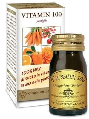 Produktbild von Multivitamin-Nahrungsergänzungsmittel VITAMIN 100, 60 Tabletten, vegan, glutenfrei
