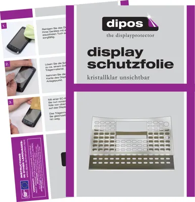 Produktbild von 2x Schutzfolie für NIVONA NICR 842 Tropfblech klar Displayschutzfolie Folie Display Schutz dipos