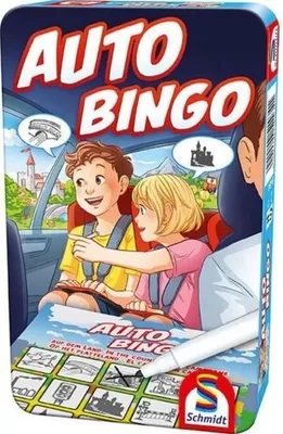 Produktbild von Auto-Bingo, Reisespiel, Schmidt Spiele, Familienspiel, Unterwegs