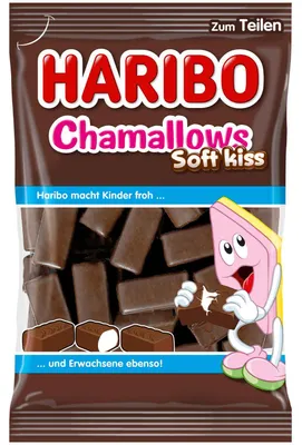 Produktbild von Haribo Chamallows Soft Kiss 200g