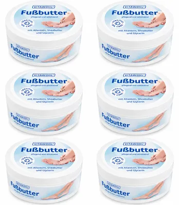 Produktbild von Vitawohl Fußbutter pflegend und schützen 250 ml ( 6 Pack)