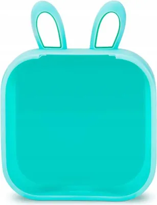 Immagine prodotto di Custodia in silicone per stampante termica Phomemo T02 coniglio orecchie verdi
