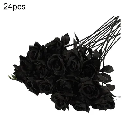 Produktbild von Künstlicher Rosenstrauß mit realistischem, langstieligem Kunstseidenrosen-Bouquet für Valentinstag, Heimdekoration, Hochzeit, Party, Tischdekoration