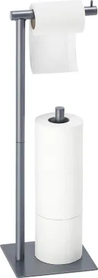 Produktbild von Stehender Toilettenpapierhalter Silber