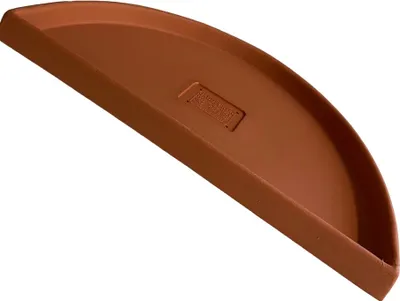 Produktbild von Garden Italia Vasen LMR Wanduntersetzer aus Kunstharz 75 cm. Inside 76 x 39 in TERRACOTTA Color Resin Italy für den Außenbereich – unzerbrechlich – frostbeständig – robust, 75