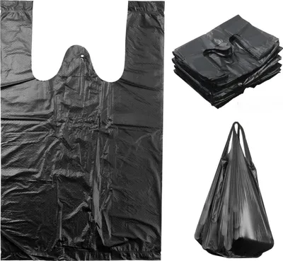 Obrázok produktu pre Hygienické tašky 300 kusov, 18 x 26 cm, čierne, diskrétne použitie pre hygienické produkty