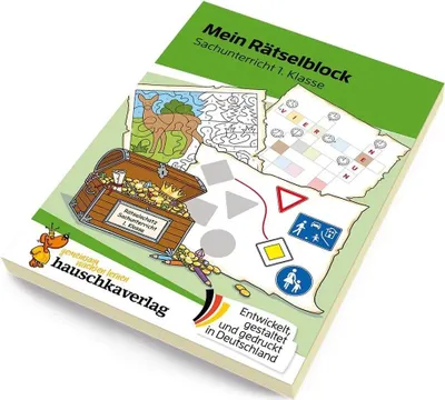 Produktbild von Mein Rätselblock Sachunterricht 1. Klasse