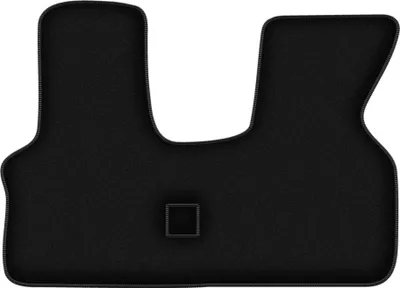 Immagine prodotto di Tappetini in velluto per Volkswagen Transporter T4 (1992-2003, furgone) neri, set 1 pz, con fissaggi