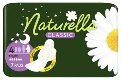 Zdjęcie produktu dla Naturella, Podpaski ze skrzydełkami, Maxi Noc, 7 sztuk
