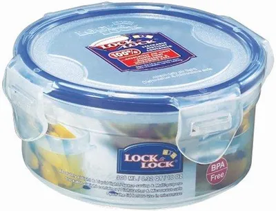 Obrázek produktu pro Sada dvou průhledných krabiček na potraviny, objem 300 ml, ideální pro svačiny a další
