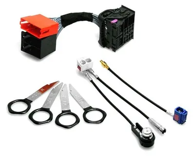 Für Audi A6 4B C5 Original Kufatec Kabel Radio Adapter SET Navi RNS-D auf RNS-E in der Farbe von KUFATEC GmbH & Co. KG