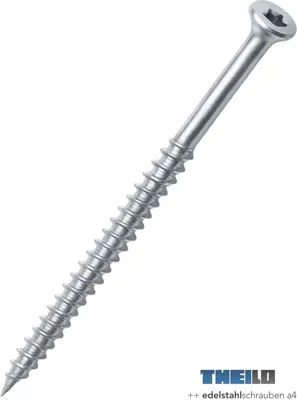 Produktbild von Terrassenschraube Edelstahl A4 – Ø 5,0 x 50 mm – TX25 – 300 Stück