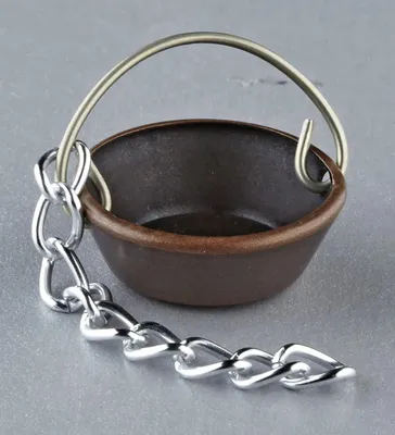Produktbild von Kessel mit Kette für Krippen, Hobby- und Modellbau