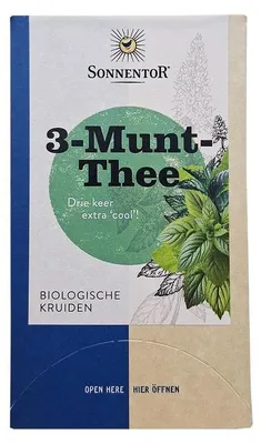Productafbeelding van Sonnentor 3 Munt-thee (18 zakjes)