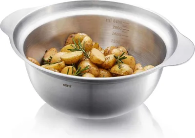 Obrázek produktu pro GEFU PREMIO, Samostarný, Nerezová ocel, 2,4 l, Nerezová ocel, 2 kusů, 27 cm