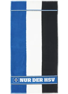 Produktbild von Hamburger SV HSV Saunatuch Blockstreifen GOTS