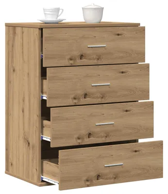 Produktbild von vidaXL Sideboard Artisan-Eiche 60 x 39 x 80 cm Holzwerkstoff