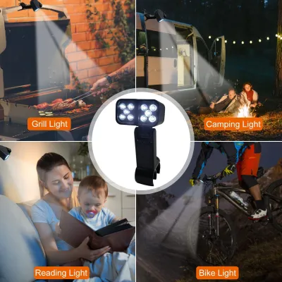 Zdjęcie produktu dla Oświetlenie grilla, oświetlenie grilla, regulowane oświetlenie grilla, lampa do grillowania, oświetlenie grilla na zewnątrz