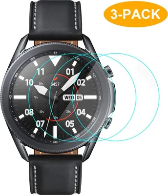 Produktbild von 3X Hartglas für Samsung Galaxy Watch 3 45 mm Panzerfolie Display Schutzglas 9H