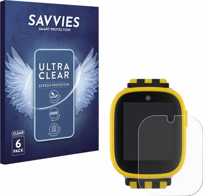 Produktbild von 6x Für Xplora X6 Play BVB-Edition Schutzfolie Savvies Displayschutz Display Schutz Folie Klar Transparent