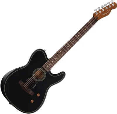 Immagine prodotto di Fender Acoustasonic Standard Telecaster Black Chitarra elettroacustica