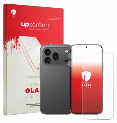 Produktbild von upscreen Schutzglas für Honor 600 Pro (Display+Kamera) Schutzfolie Panzer Folie Glas Display Schutz klar