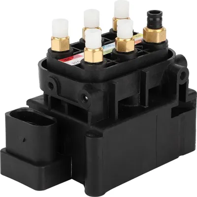 Image de 2123200358 Bloc de soupapes de suspension pneumatique pour Mercedes Benz Classe CL Classe GL Classe M Classe R