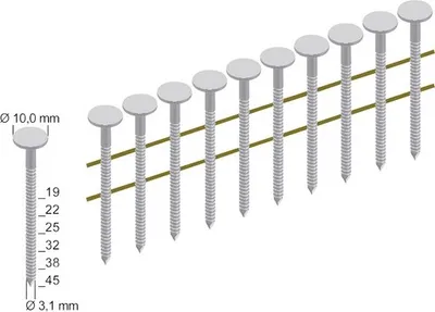 Produktbild von Pappnägel für Nagler 4X-CNZ45-38VZRI