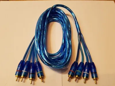 Zdjęcie produktu dla 4-kanałowy kabel RCA Sinustec RCA65/4 = 6,50 m
