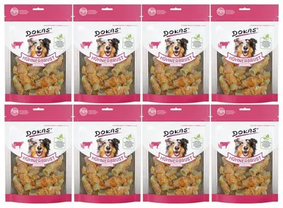 Produktbild von DOKAS - Hühnerbrust Kaurolle 8er Pack (8 x 250g)