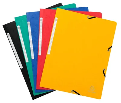 Produktbild von Exacompta Eckspannmappe A4+ mit Etikette Manila sortiert