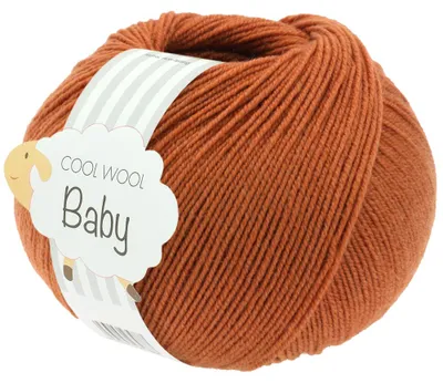 Produktbild von Lana Grossa - Cool Wool Baby 0337 braunorange