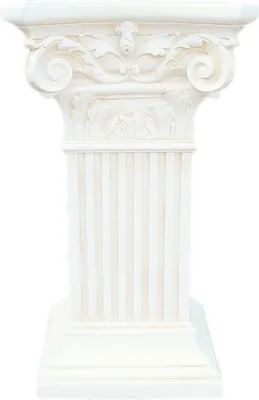 Image de Style grec antique Colonne Colonne de fleurs Support décoratif Décoration 1054