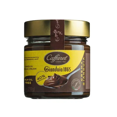 Produktbild von Caffarel - Crema Gianduia al Latte, 210 g Glas