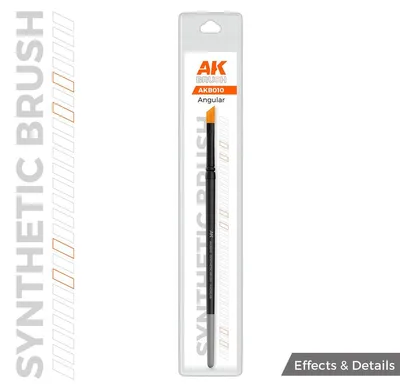 Produktbild von AK Interactive AK SYNTHETIC BRUSH - CHIPPING TECHNIQUE (ANGULAR)