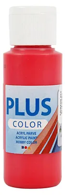 Produktbild von Plus Color Acrylfarbe Crimson Red, 60 ml