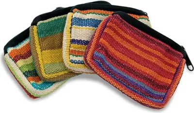Produktbild von Beutel in verschiedenen Farben mit Reißverschluss – 12 x 9 cm, Packung mit 4 Stück