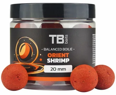 Obrázok produktu pre TB Baits Balanced Boilie Balanced + Orient Shrimp Attractor 100 g 20 mm