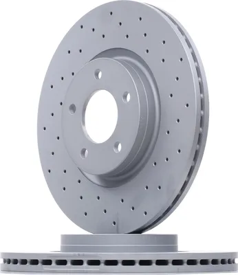 Produktbild von 2x ZIMMERMANN Bremsscheibe 370.3084.52 für MAZDA 3 (BK) 3 (BL) 48mm 9 6kg 320mm