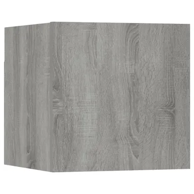Produktbild von TV-Wandschrank Grau Sonoma 30,5x30x30 cm