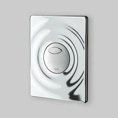 Immagine prodotto di Piastra di risciacquo per WC Grohe Surf cromo - 38861000