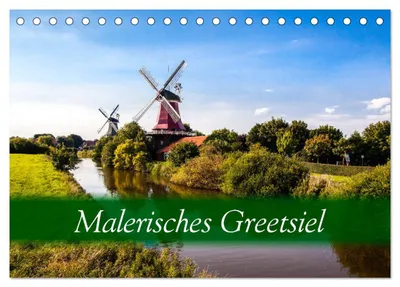 Produktbild von Malerisches Greetsiel (Tischkalender 2027 DIN A5 quer), CALVENDO Monatskalender