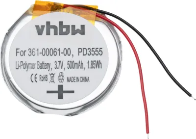 Obrázek produktu pro Jsem kompatibilní s Garmin Fenix 1 3,7V 500mAh 1,85Wh
