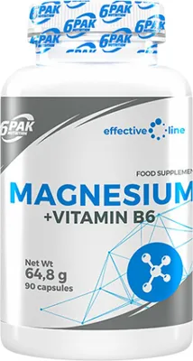 Image de EL Magnésium B6 6PAK magnésium+B6 90 capsules PAK/208
