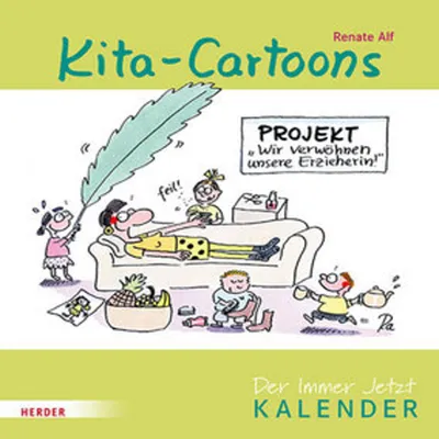 Produktbild von Kita-Cartoons. Der Immer-Jetzt-Kalender