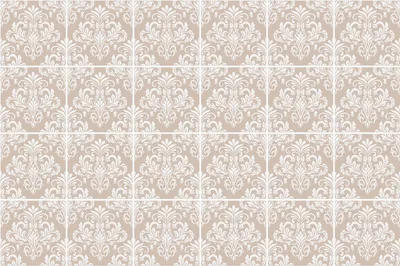 Produktbild von Fliesenaufkleber 15x15 cm – 24 Stück – Selbstklebend – Wasserfest – Pflegeleicht – Hitzebeständig – Für Küche & Bad – Elegante Pflanzenmotive