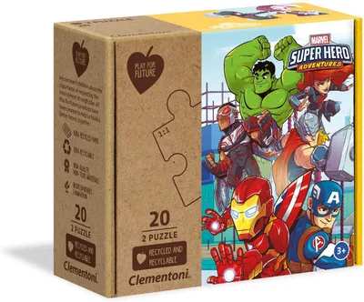 Obrázek produktu pro Puzzle Clementoni Marvel Superheroes (2 x 20 ks)