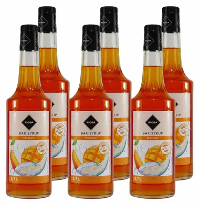 Produktbild von Rioba Mango Syrup (6 x 0,7L)